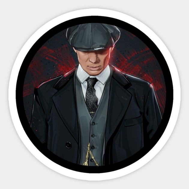 Tommy Shelby Sticker by nabakumov